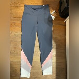 Blue Active Leggings